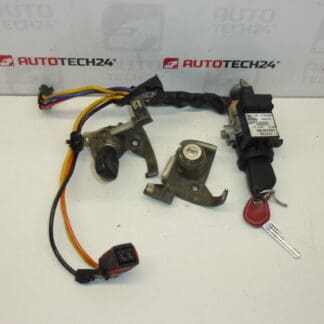 Schlosssatz Zündbox + 2 Schlüssel PEUGEOT 406 4162Y5 4162R7