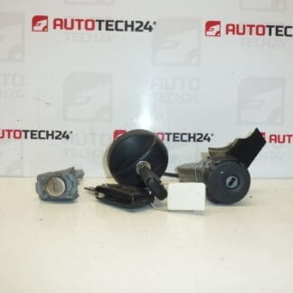 Schlosssatz plus zwei Schlüssel Peugeot 207 4162KF 4162NV