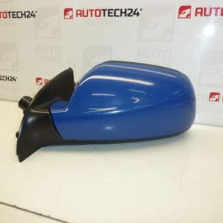 Linker Spiegel Peugeot 307 blau EQJB 8149AW