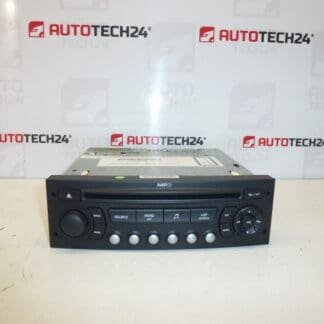 Autoradio mit CD MP3 Citroën Peugeot 9663080277 657903